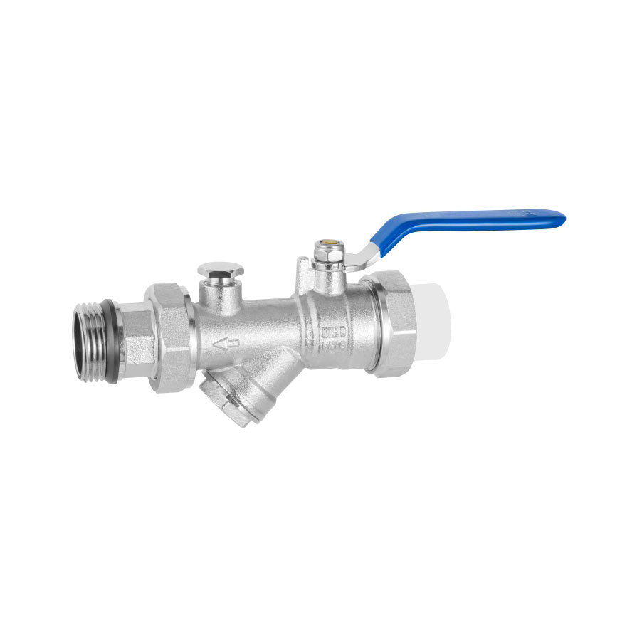 Mässing Innertråd Hot Melt Filter Ball Valve
