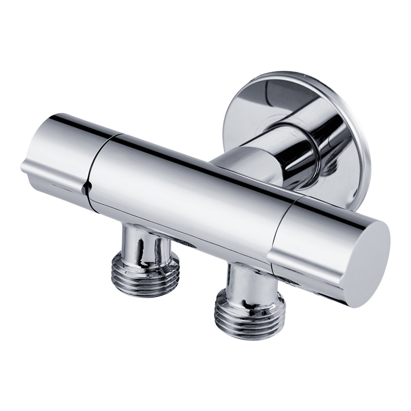 Mässingskran Bidet Badrum Stäng av Shattaf T -ventil