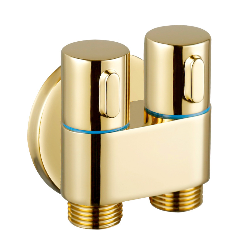 Dubbelhandtag Shunt Faucet Diverter Valve