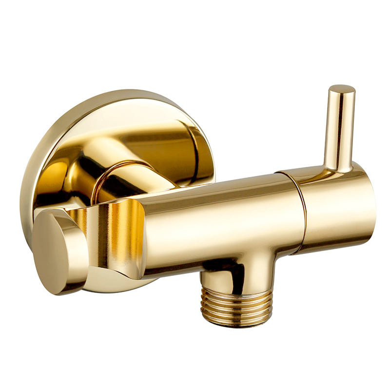 Single Control Brass Vinkelventil Stäng av ventil